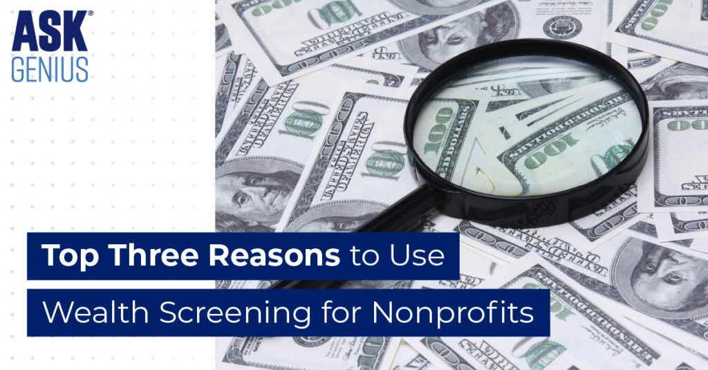 wealth screening for nonprofits