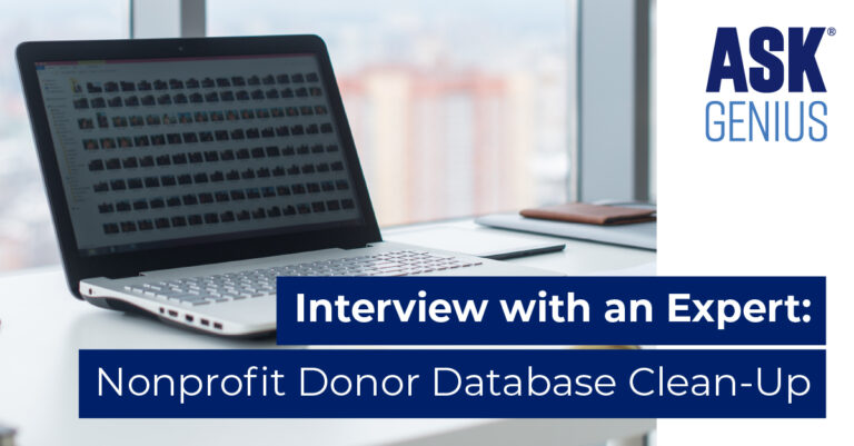 Interview with an Expert: Nonprofit Donor Database Clean-Up